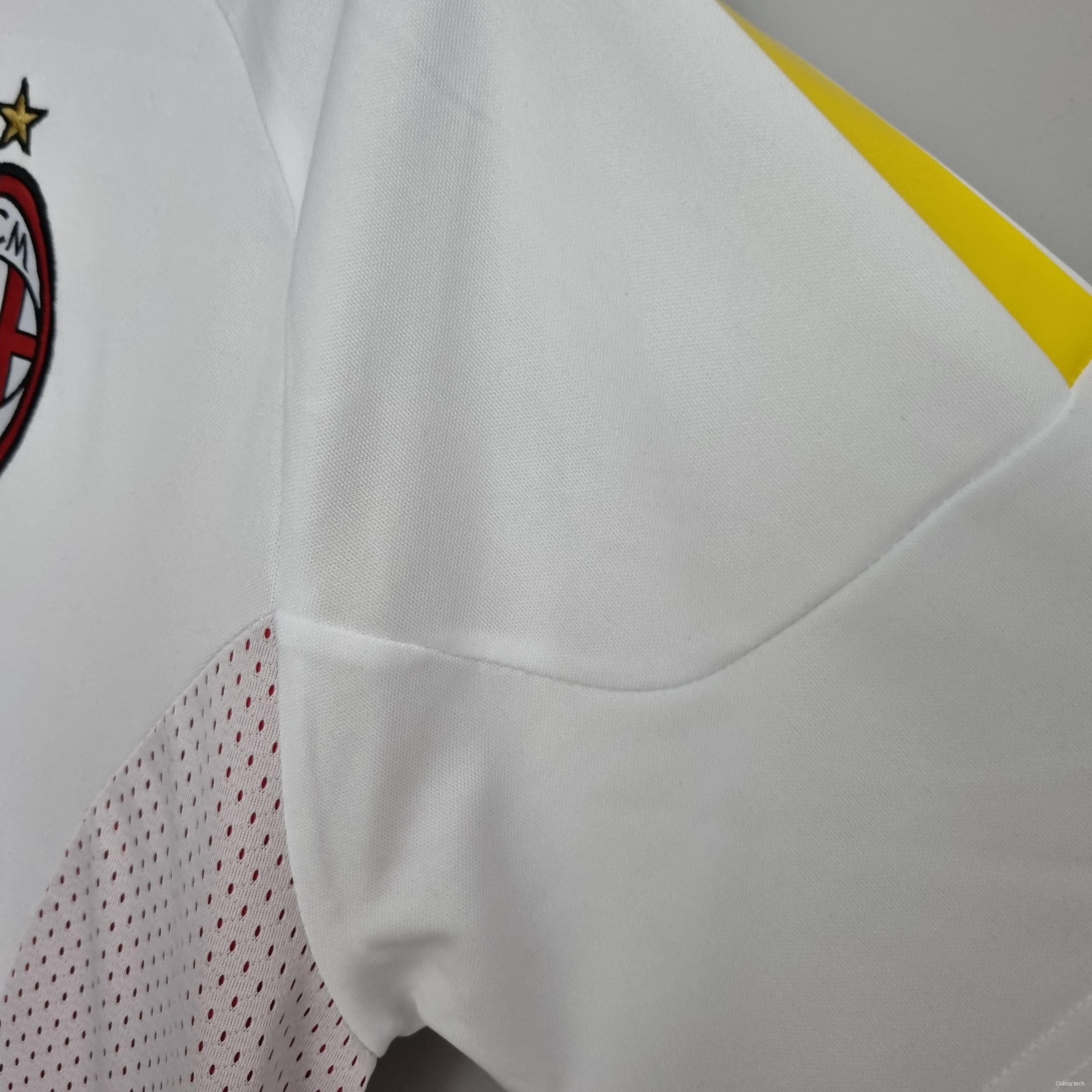 Retro 02/03 AC Milan away Champions League Final Edition Soccer Jersey