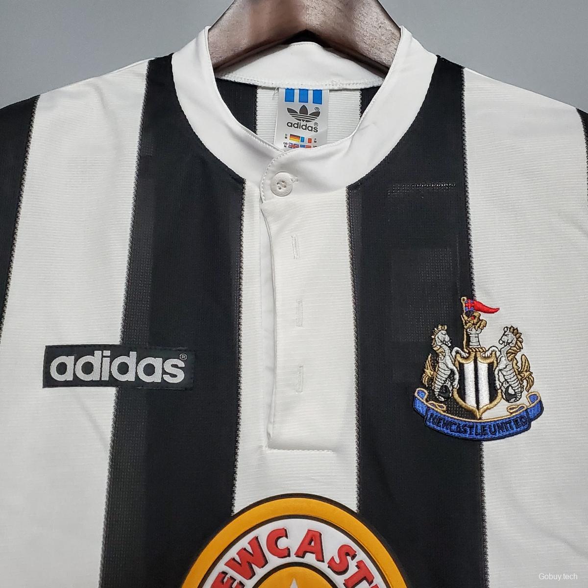 Retro 95/97 Newcastle United home Soccer Jersey