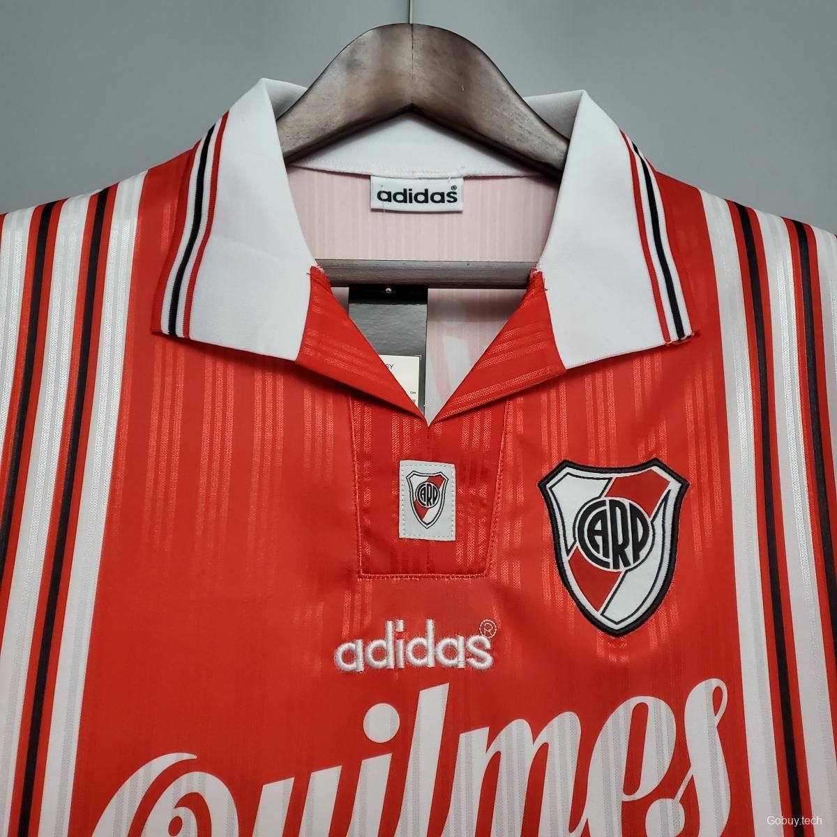 Retro River Plate 95/96 away Soccer Jersey