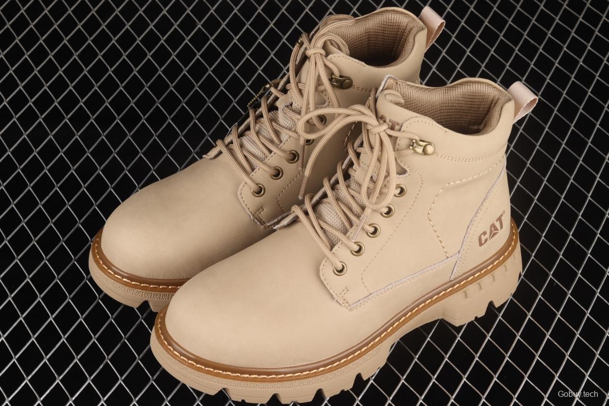 CAT FOOTWEAR/ CAT RYMAN WP 21SS autumn and winter new outdoor rhubarb boots series P717888SAND