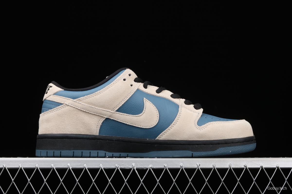 NIKE DUNK Low SB Pro blue and white dunk series low side leisure sports skateboard shoes BQ6817-200