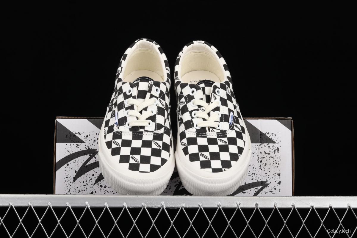 Vans Vaul OG Era LX high-end branch line series checkerboard element low upper board shoes VN0A3CXN9TB