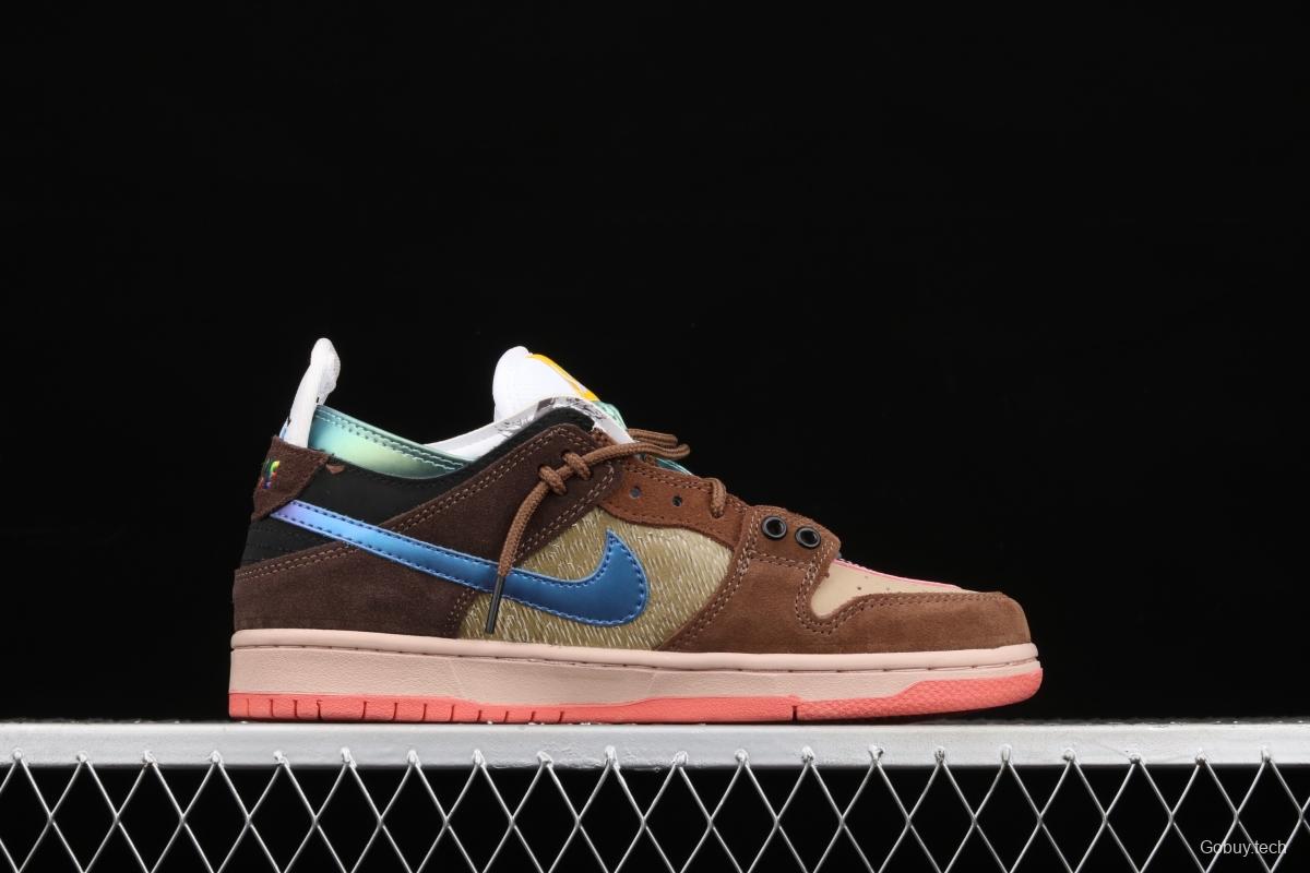 NIKE SB DUNK Low four-in-one multi-element casual board shoes DC8887-200