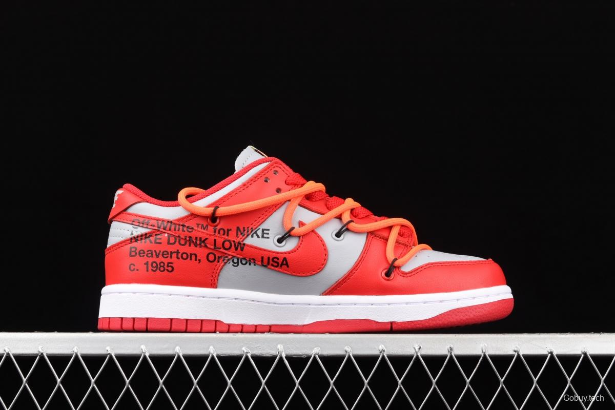 OFF-White x Futura x DUNK OW joint name board shoes CT0856-600