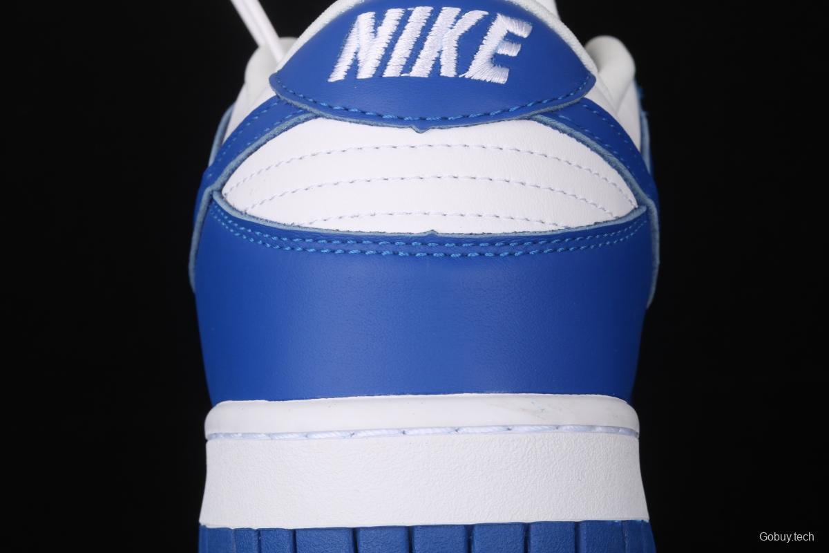 NIKE SB DUNK Low Pro Kentucky White Blue University of Kentucky Board shoes CU1726-100