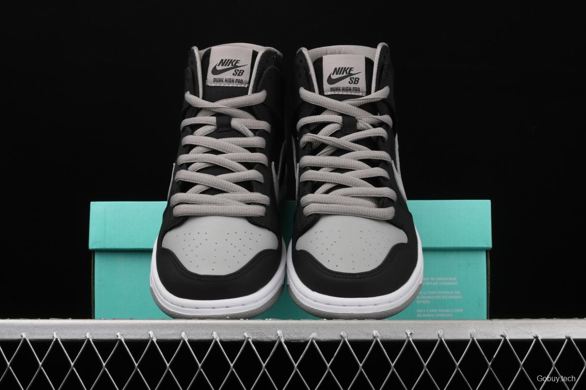 NIKE SB DUNK High J-Pack ShAdidasow head Shadow Grey High upper shoes 854851-067