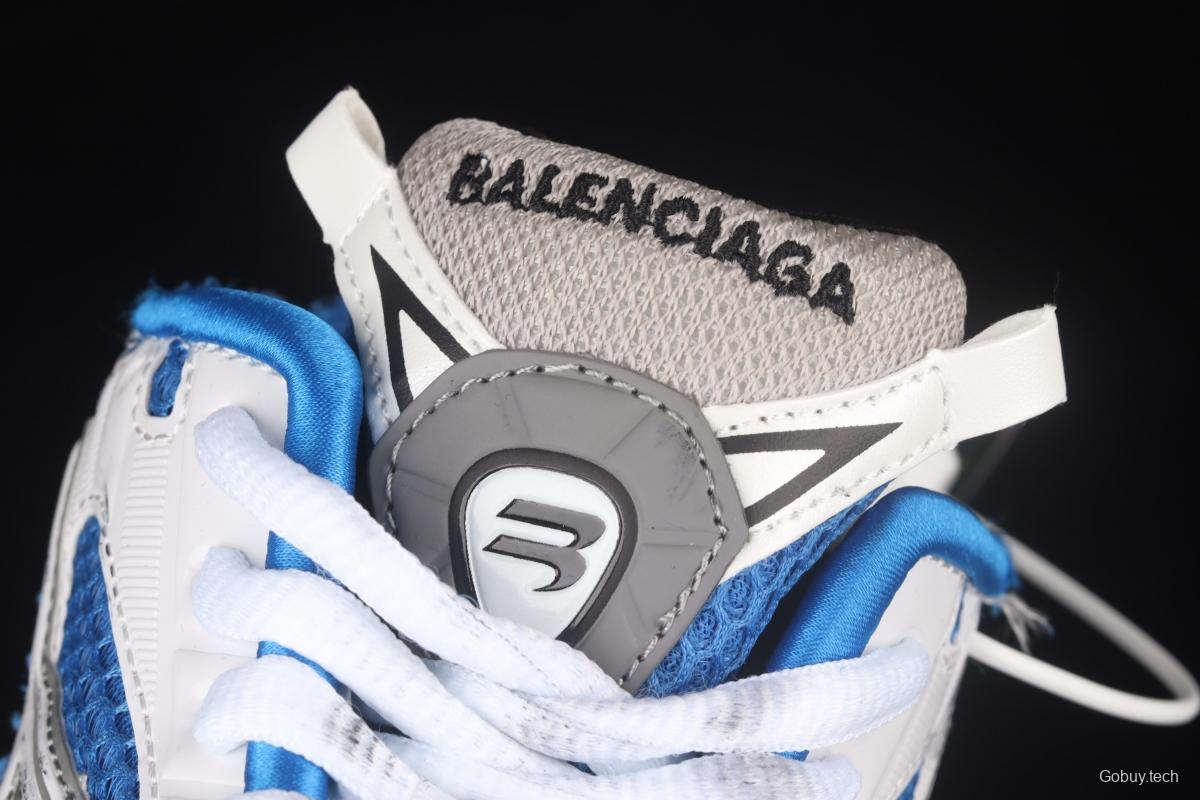 Balenciaga Runner Kith Four.Color 21ss's latest color matching trend retro casual shoes W3RB34912