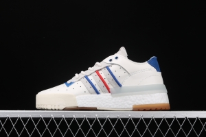 Adidas Rivalry RM Low Boost EE4986 striped casual shoes with thick soles