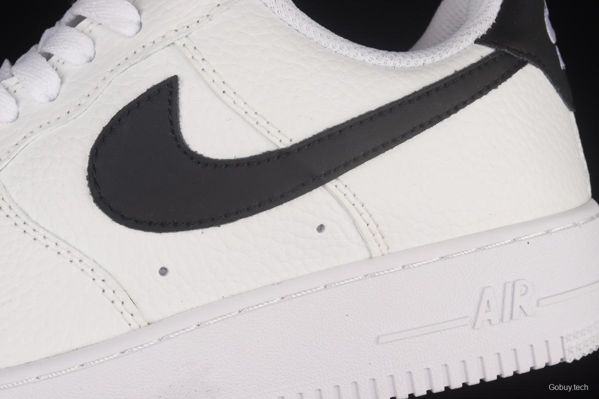 NIKE Air Force 1o07 Low AN20 classic white and black low-top casual board shoes CT2302-100