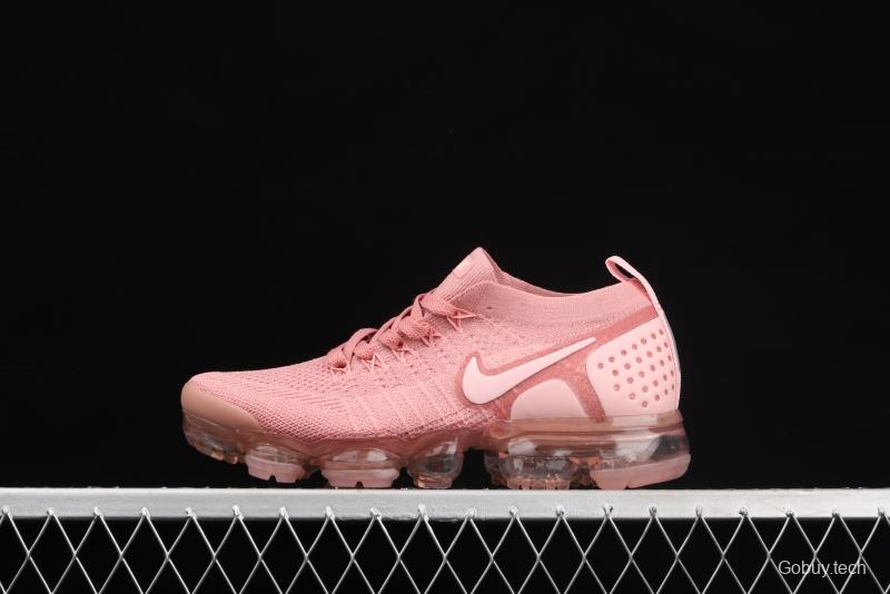 NIKE Air Vapormax Flyknt 2019 full palm air cushion running shoes 942843-600