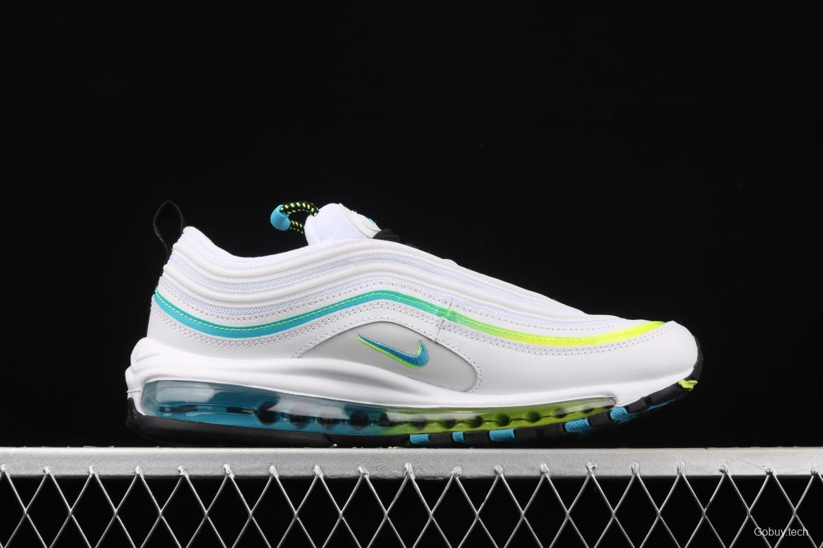 NIKE Air Max 97 2020 New Environmental Earth themed half-palm Air cushion running shoes CZ5607-2020