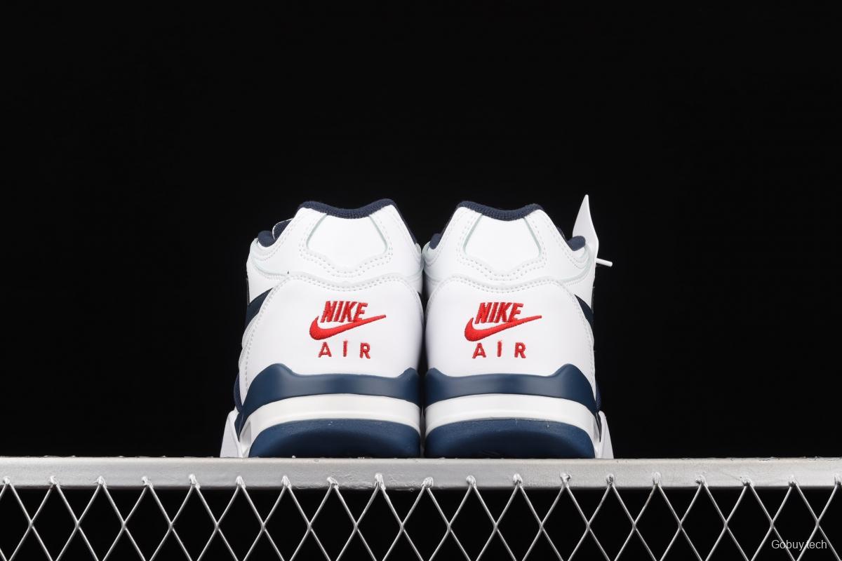 NIKE Air Flight 89 White and Blue Air cushion Basketball shoes CN5668-101