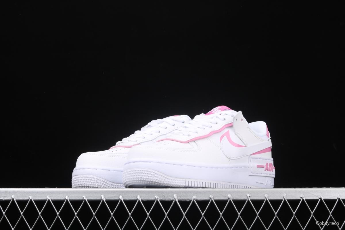 NIKE Air Force 1 ShAdidasow light weight heightened low-top 100-top board shoes CI0919-102