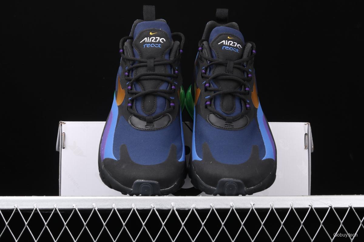 NIKE Air Max 270React new high-frequency mesh function half-palm air cushion cushioning running cloth shoes AO4971-005