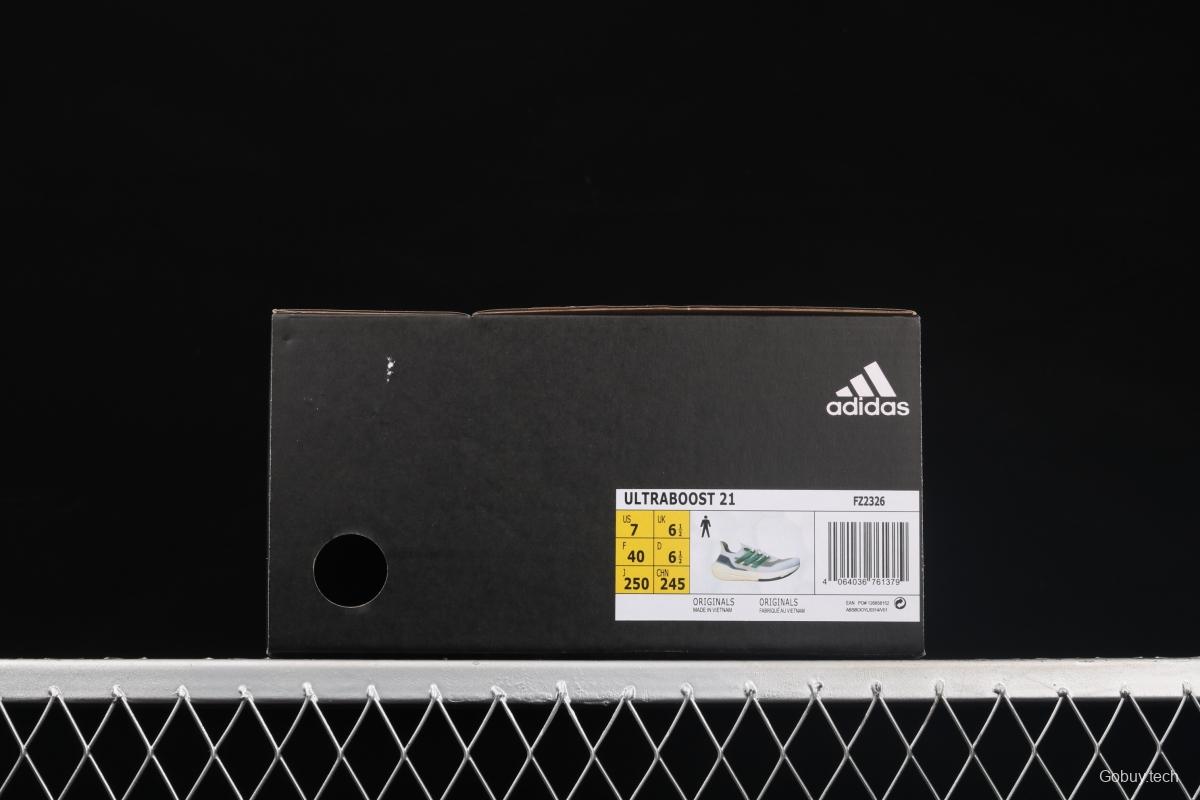 Adidas Ultra Boost 21 Consortium FZ2326 Das new thick-soled popcorn running shoes