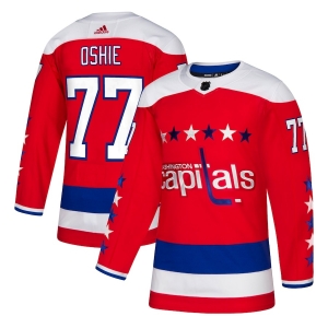 Youth TJ Oshie Red Alternate Player Team Jersey