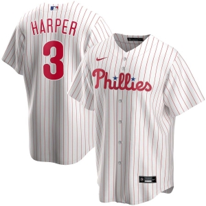 Men's Bryce Harper White Home 2020 Player Team Jersey