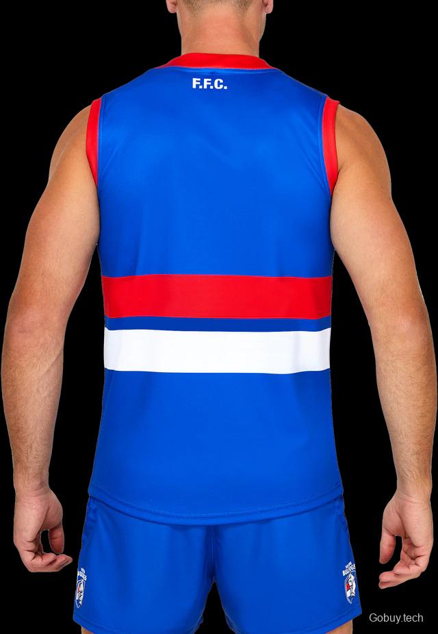 Western Bulldogs 2021 Mens Home Rugby Guernsey