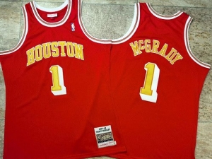 Men's Tracy McGrady Red Retro Classic Team Jersey