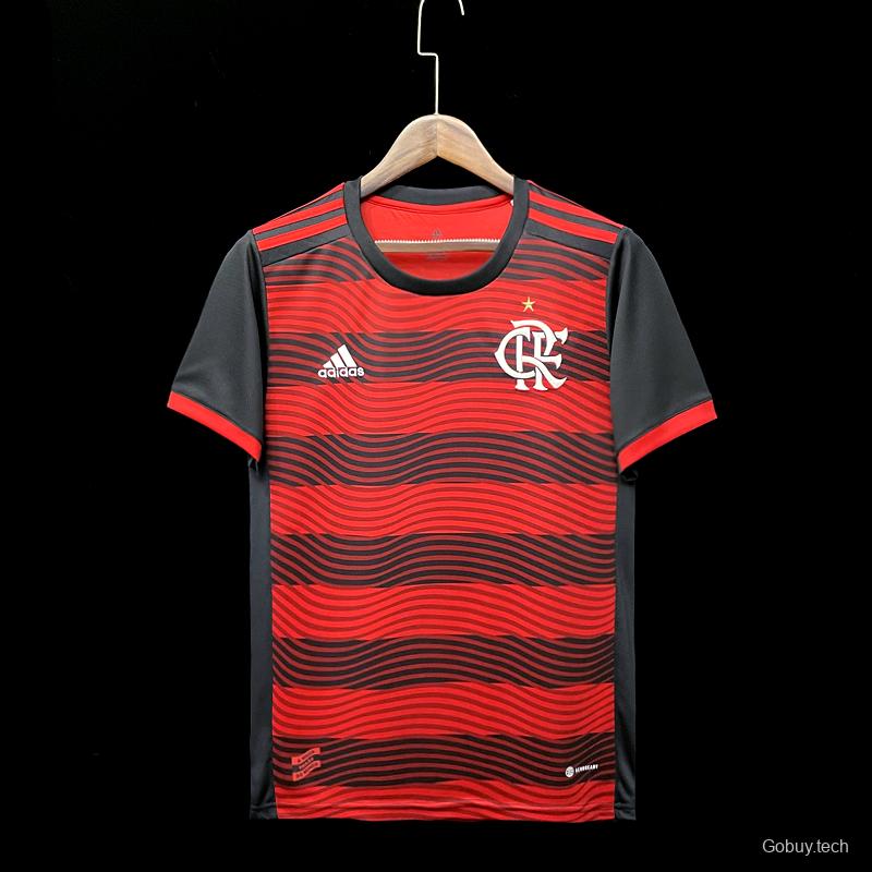 22/23 Flamengo Home  Soccer Jersey