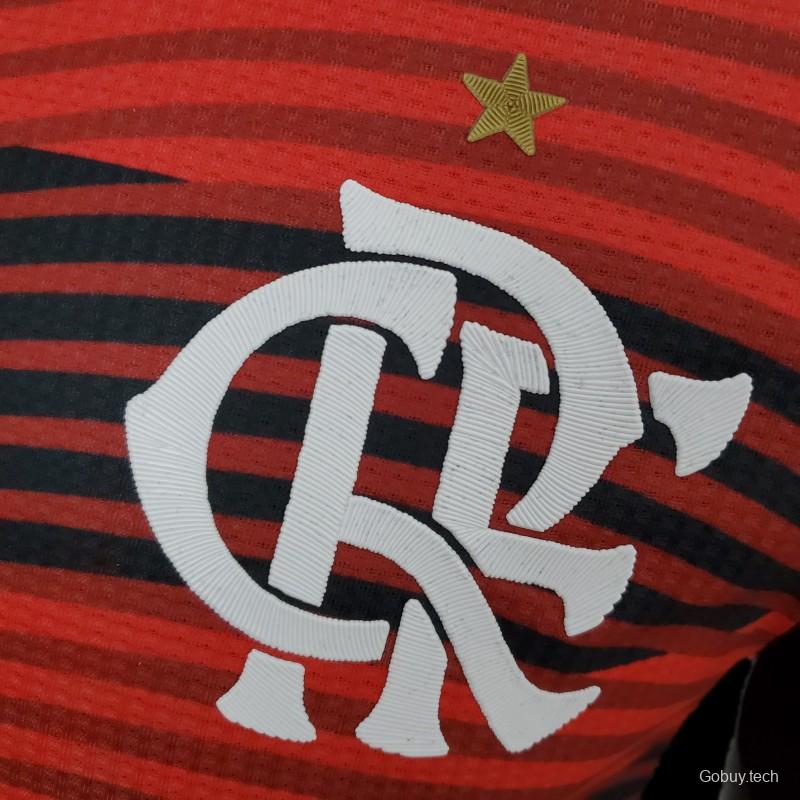 Player Version 22/23 Flamengo Home Soccer Jersey