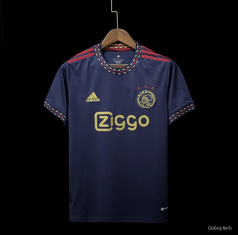 22/23 Ajax Away Soccer Jersey