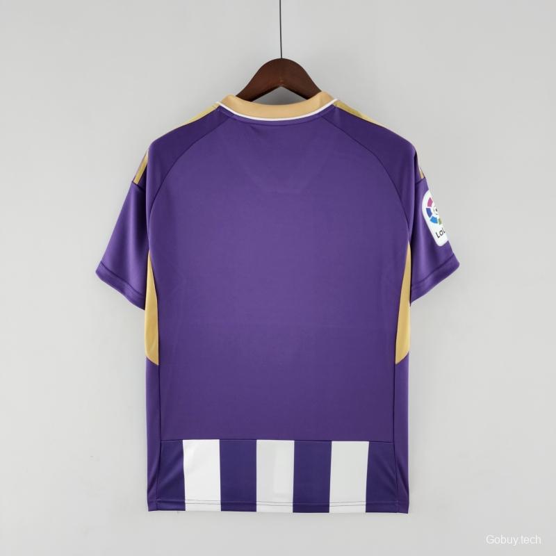 22/23 Real Valladolid Home Soccer Jersey