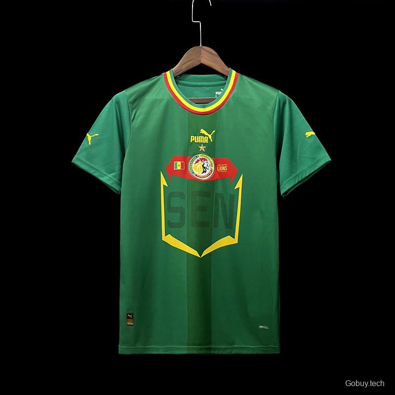 2022 Senegal Away Green Jersey