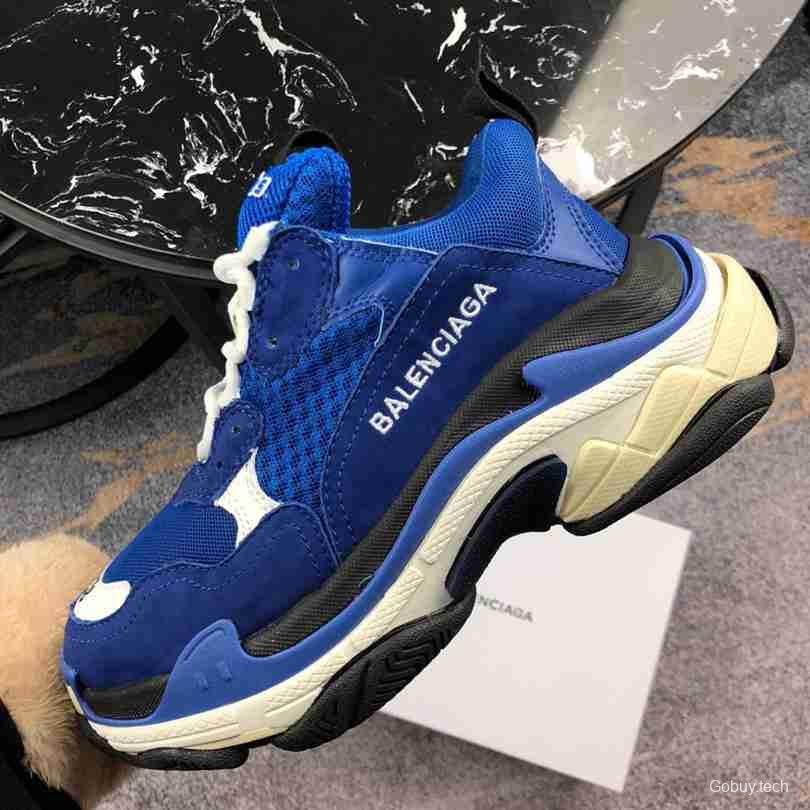 Men Balenciaga Triple-S Sneaker Blue