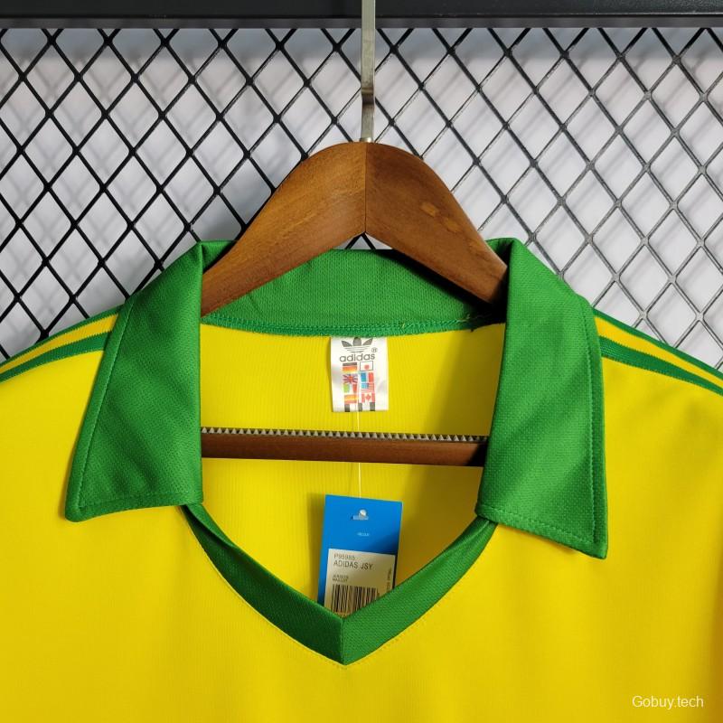 Retro 1997 Brazil Home Jersey