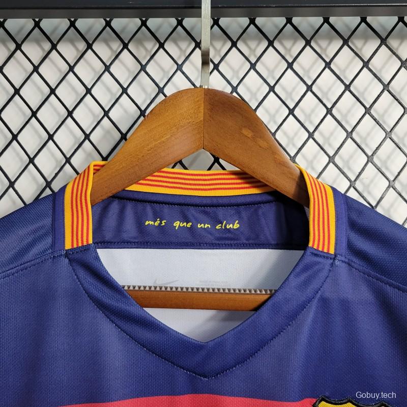 Retro 15/16 Barcelona Home Jersey