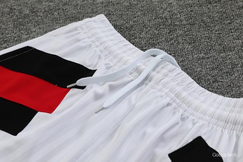 23-24 Flamengo White Remake Icon White Short Sleeve Jersey+Shorts