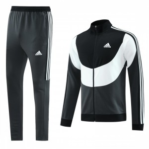23/24 Adidas Black/White Full Zipper +Pants