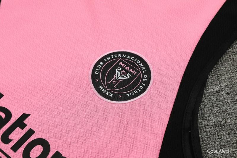 23-24 Inter Miami Pink Vest Jersey+Shorts