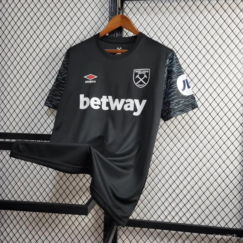 24/25 West Ham United Third Black Jersey