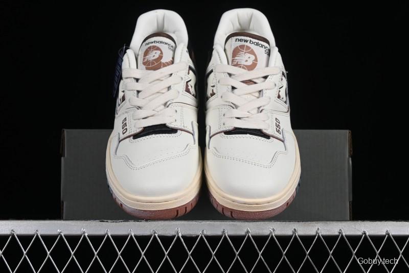 New Balance BB550 Series Leather Unisex Casual Running Shoes - BB550VGC