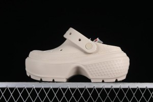 Crocs Classic Clog Snow House Retro Beach Clogs with Adjustable Heel Strap - B.D4