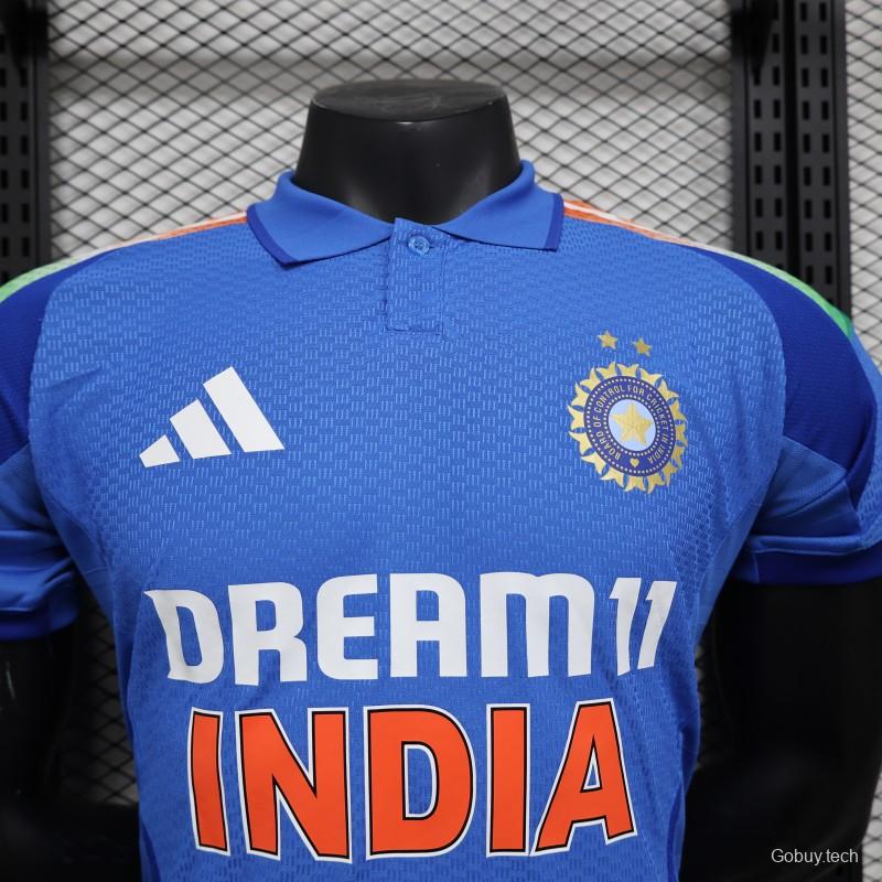 Player Version 2024 India Blue Jersey