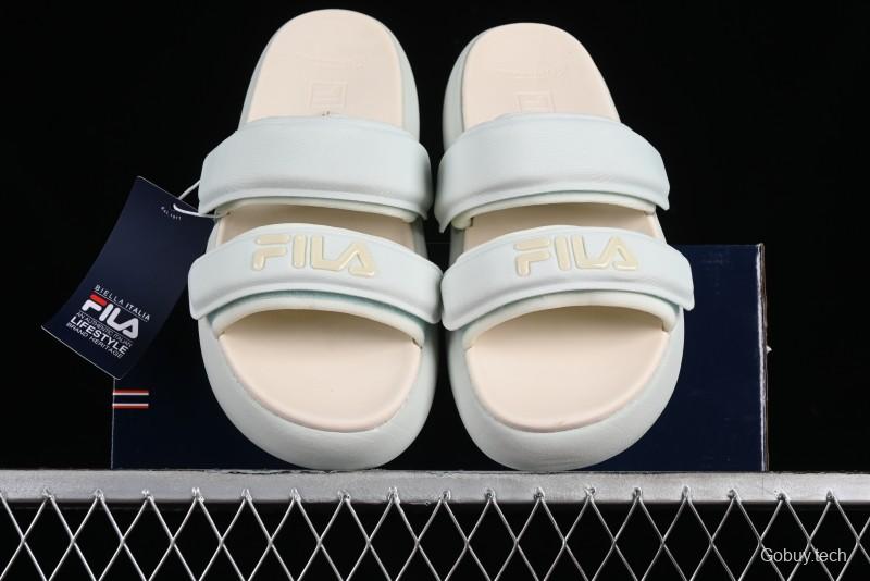 FILA DOUNT Sporty Sandals with Magic Strap - F12W421505FBB