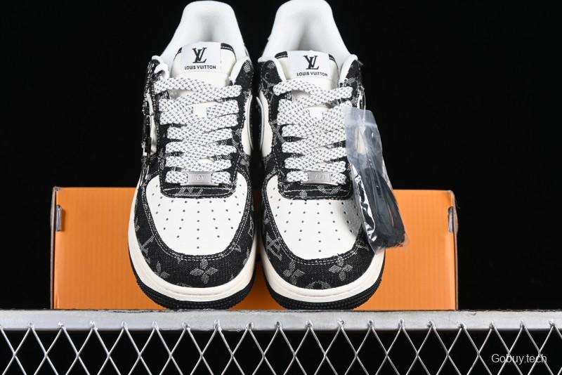 Nike Air Force 1 '07 Low LV Collaboration - Starry Night Black Low-Top Casual Sneakers - SJ2088-002