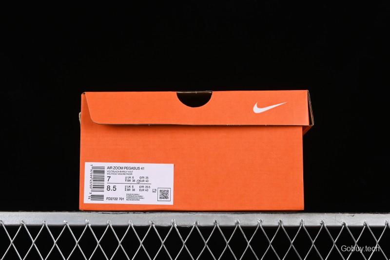 Nike Air Zoom Pegasus 41 Running Shoes with Breathable Mesh and Cushioned Support - FD2722-701