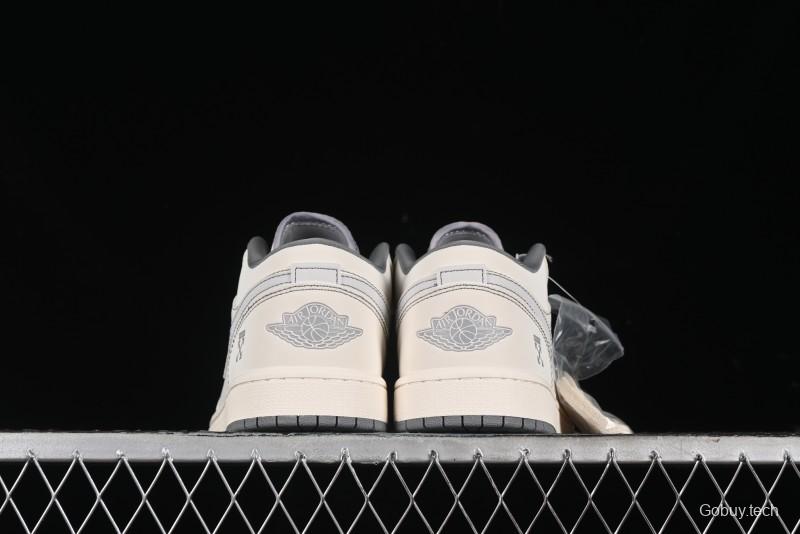Nike Air Jordan 1 Low OFF-WHITE Collaboration Retro Basketball Shoes - CF3688-022