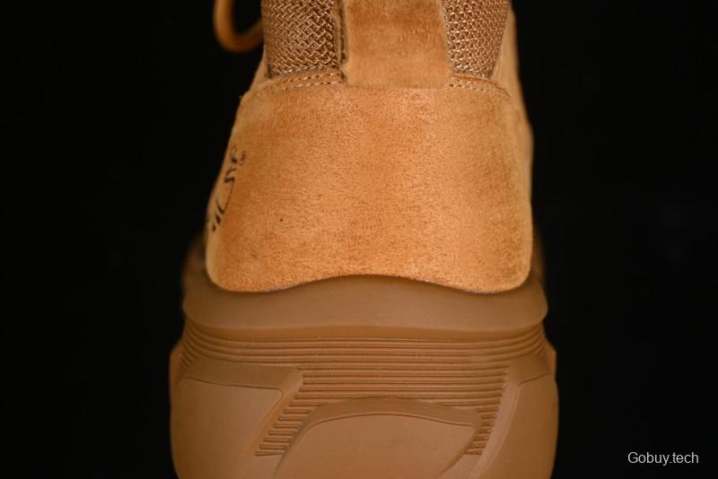 Timberland Outdoor Mid-Top Casual Yellow Boots - TB10088YELLOW