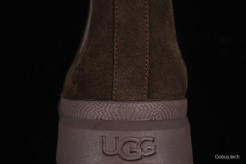 UGG Burleigh Chelsea Winter Boots for Men with Lightweight Anti-Slip Sole and Genuine Wool Leather - 1152050