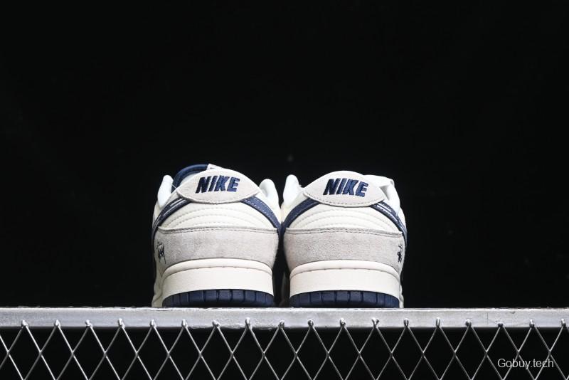 Nike SB Dunk Low Stussy Anniversary Custom Low-Top Casual Skate Shoes - FC1688-197
