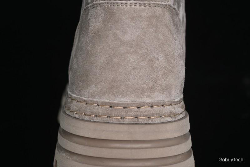 ECCO Cool Series Workwear Leather Anti-Slip Platform Chelsea Boots - 63890801001
