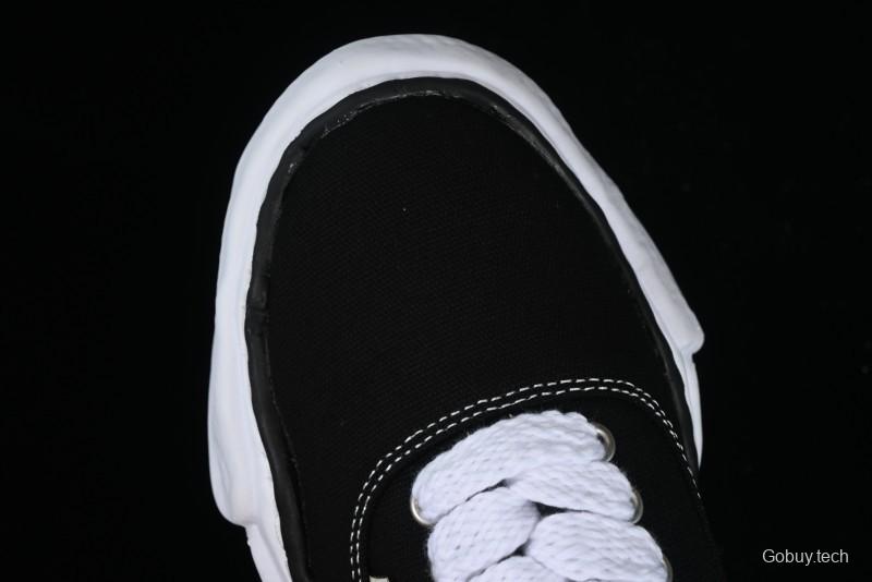 Wayne Original Sole Leather Low Sneaker with Deconstructed Ice Cream Sole - W.E5