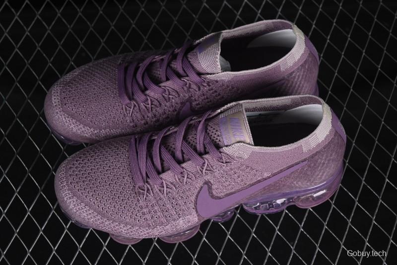 Nike Vapormax Flyknit Breathable Casual Running Shoes with Full-Length Air Cushion - 849557-500