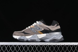 New Balance NB9060 Series Retro Casual Running Shoes with ABZORB Cushioning - U9060FMB