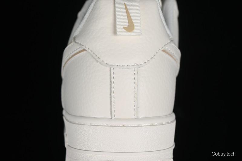 Nike Air Force 1 '07 Low Classic Khaki Mini Swoosh Starry Sky Low-Top Casual Sneakers - MJ0319-027